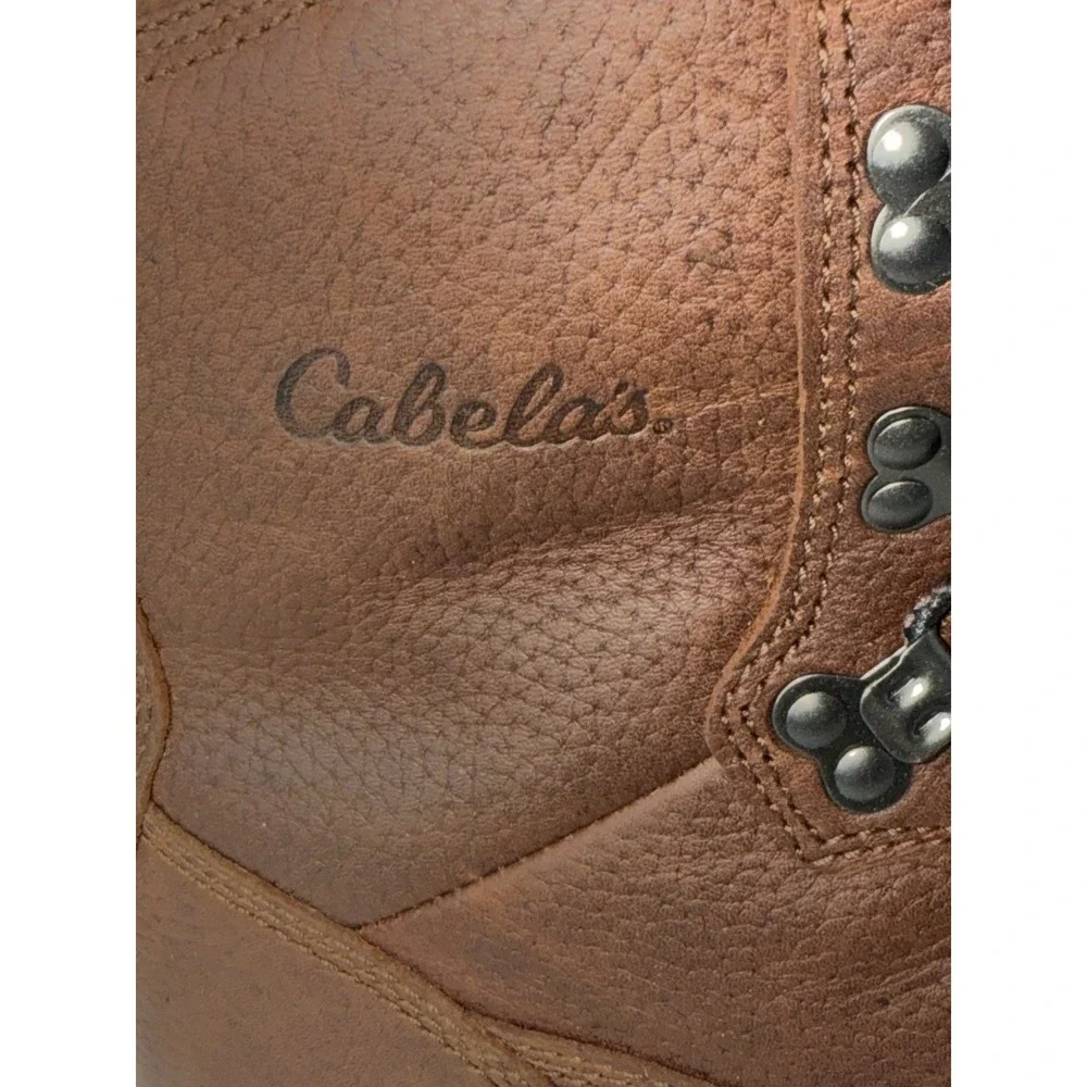 Cabela's Men's Iron Ridge 800 Gram Hunting Boots Gorpcore Grunge Sz 10.5 D Trail